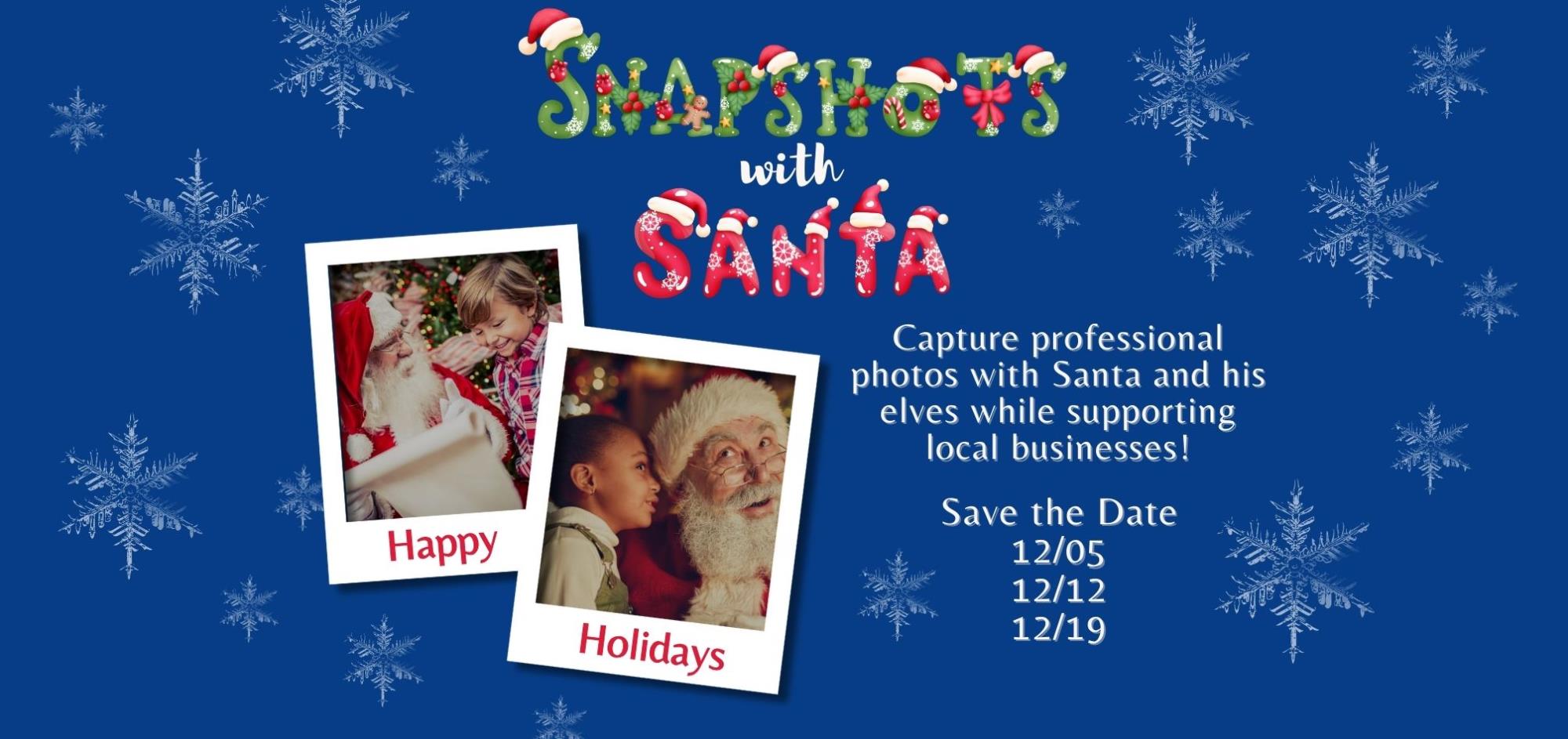 Snapshots with Santa - Website