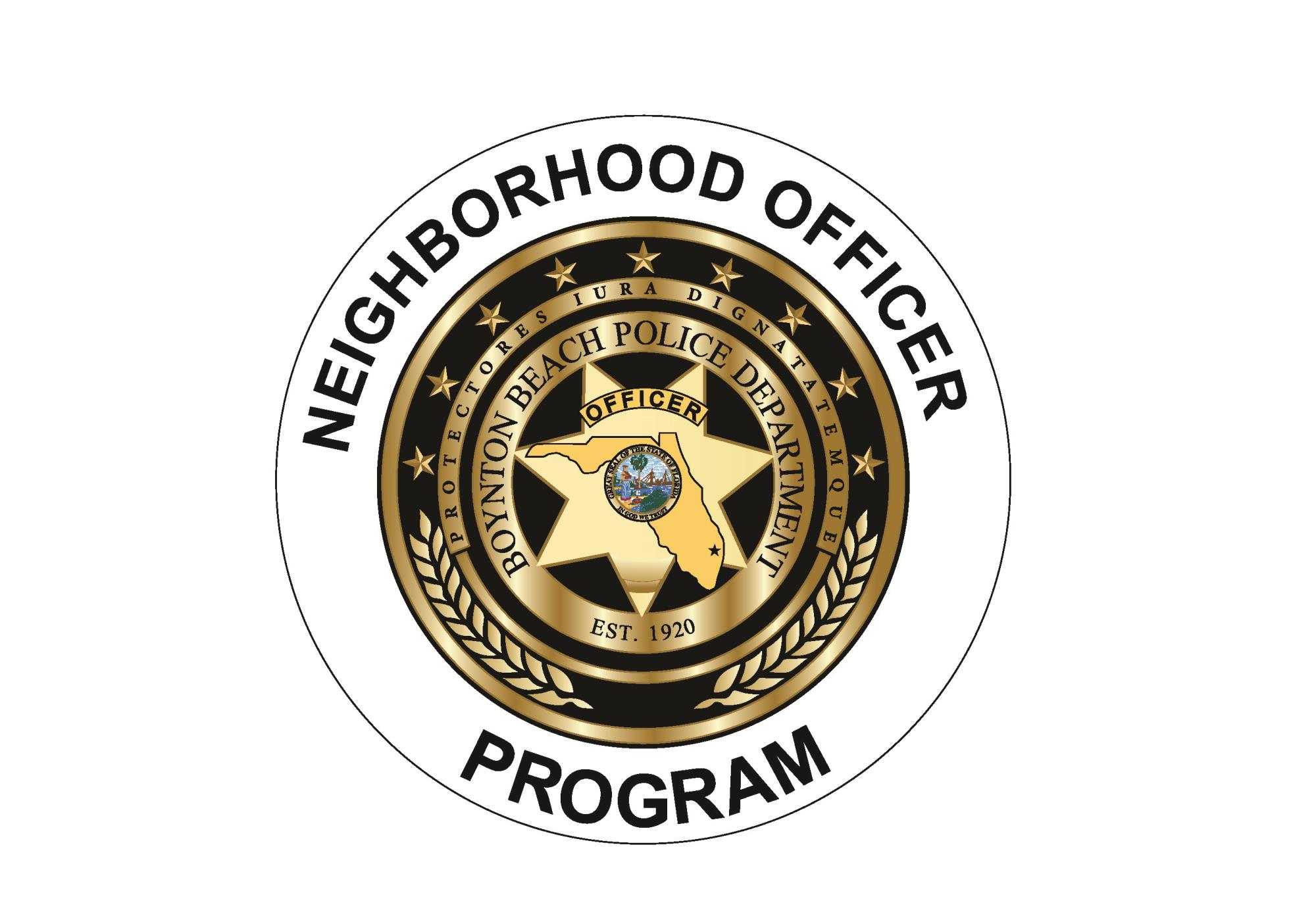 Neighborhood Police Badge